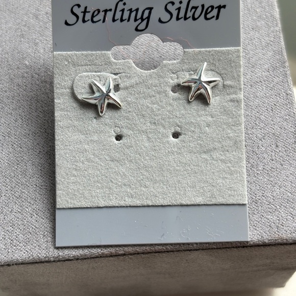 Jewelry - Sterling Silver Starfish Earrings